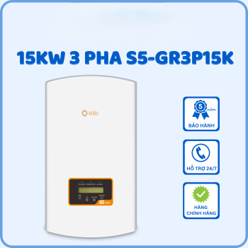 Inverter Solis 3 Pha 15kW S5-GR3P15K - Inverter 15KW